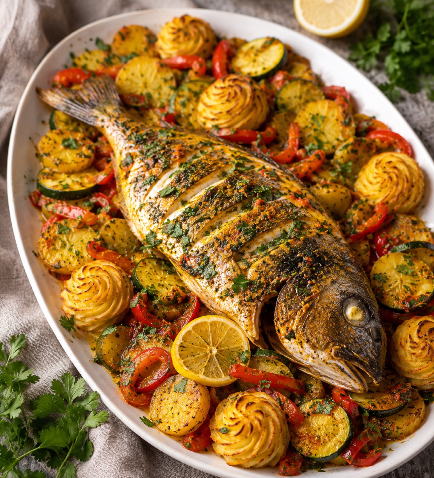 Poisson à la Chermoula