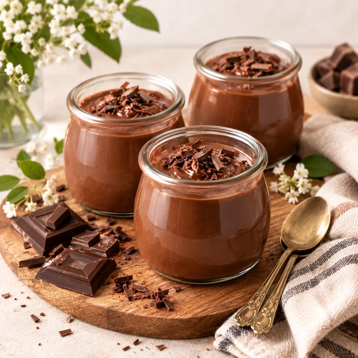 Crèmes aux chocolat